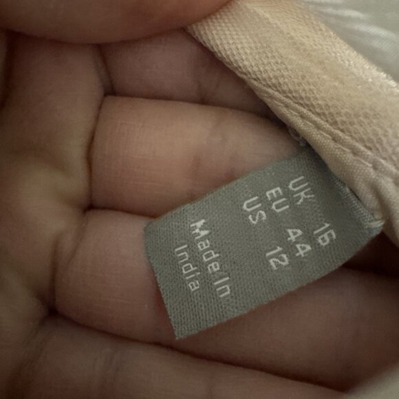 Pink Formal Dress Long Off The Shoulders Ballgown Flowy Tulle Women’s Size 12 - Picture 12 of 14